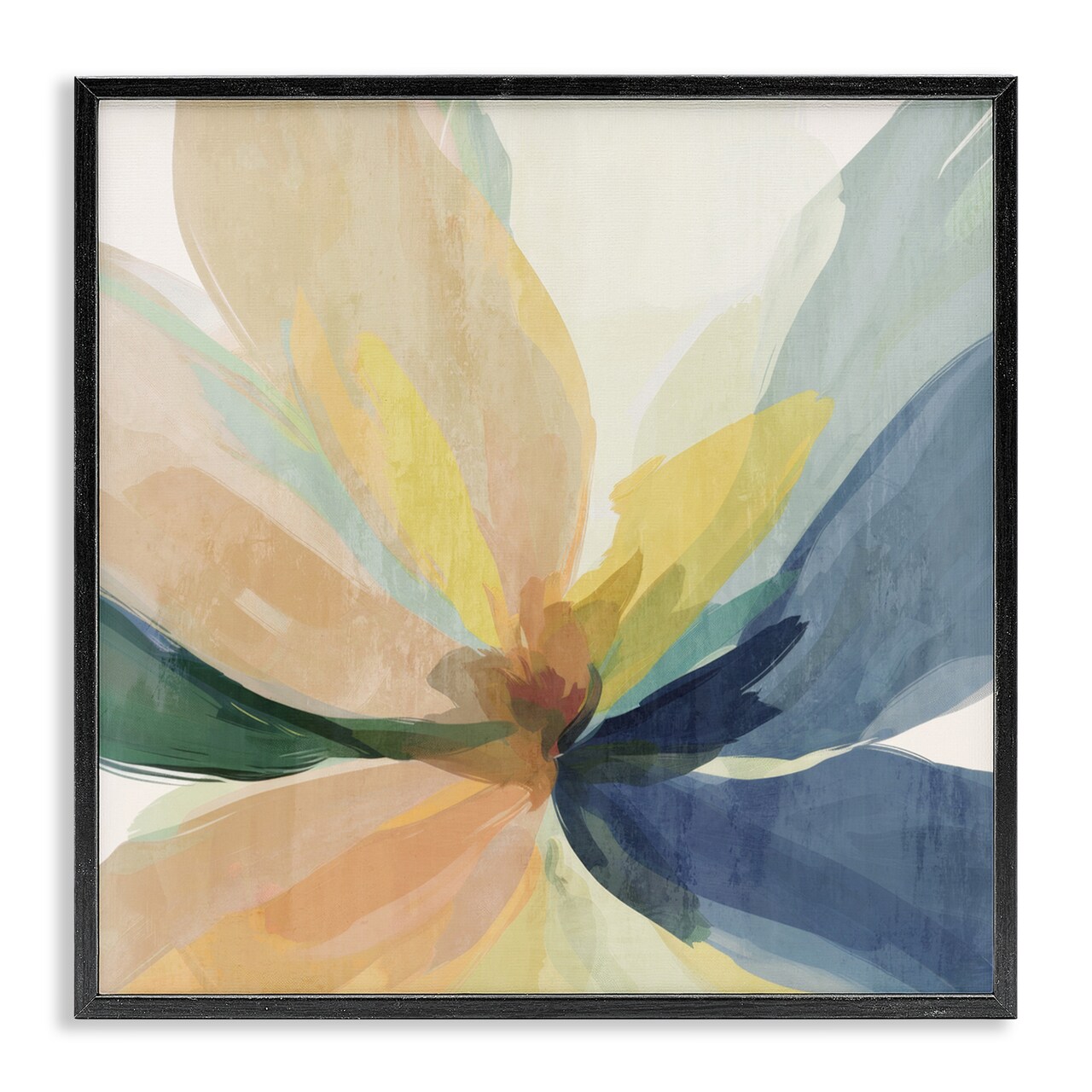 Stupell Industries Subtle Pastel Bloom Gradient Framed Giclee, design by Irena Orlov